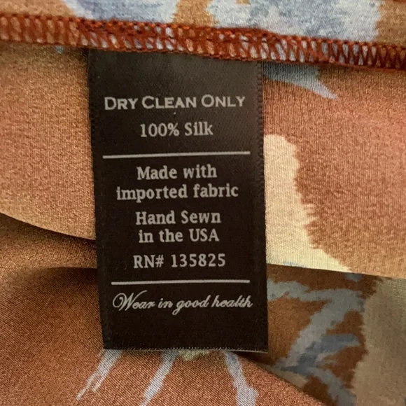 No.6 New York Silk Bohemian Floral Dress - Picture 7 of 7